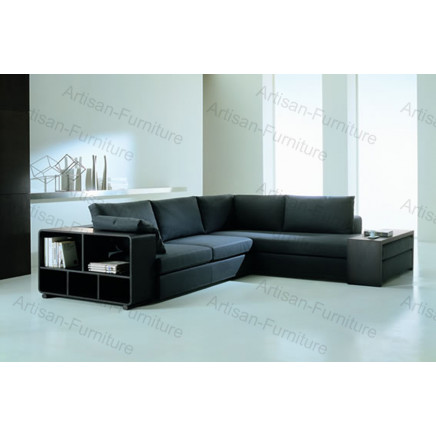 Living Room Soft Comfortable L Shaped Sofa Set (JP-sf-227)
