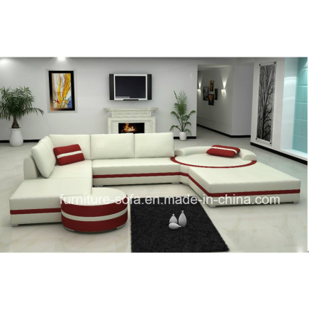 Lovely Modern Home Furniture Chaise 3seater Sofa (SF119)
