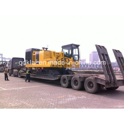 Low-Bed Semi Trailer for Transporation