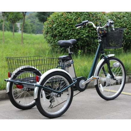 Low Price China Electric Pedal Assisted Cargo Tricycle for Adults
