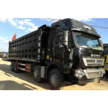Low Price HOWO T7h 8*4 Dump Truck of Man Technology