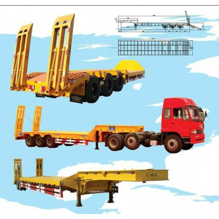 Lowbed/Lowboy Semi Trailer (CTY9302GHY)