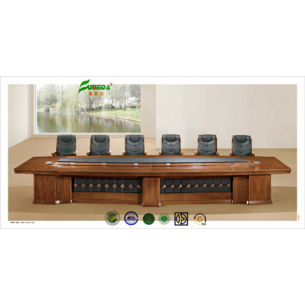 MDF High End Wooden Conference Table with PU Cover
