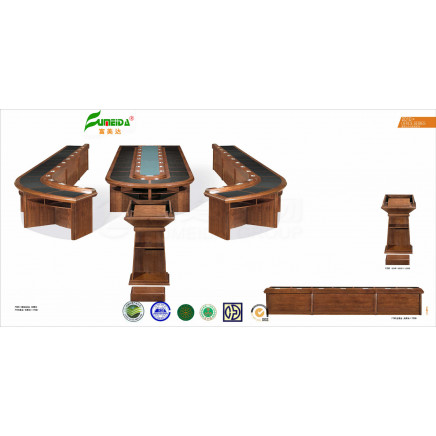 MDF High Quality Endless Length Conference Table