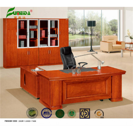 MDF High Quality Executive Office Table with Wood Veneer
