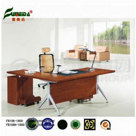 MDF High Quality Executive Table with Wood Veneer