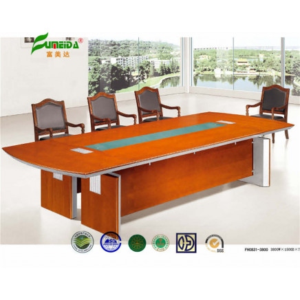 MDF High Quality Wood Veneer Conference Table