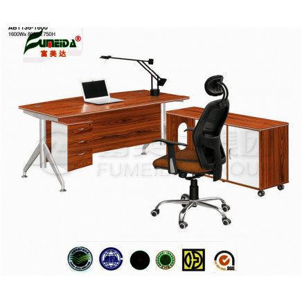 MFC High End Metal Foot Office Table