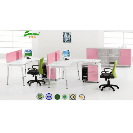 MFC Modern Pink Hot Sale Office Furniture