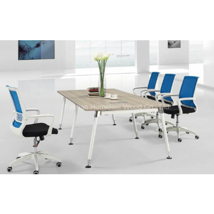 MFC Top Steel Leg Meeting Table (HF-BA024)