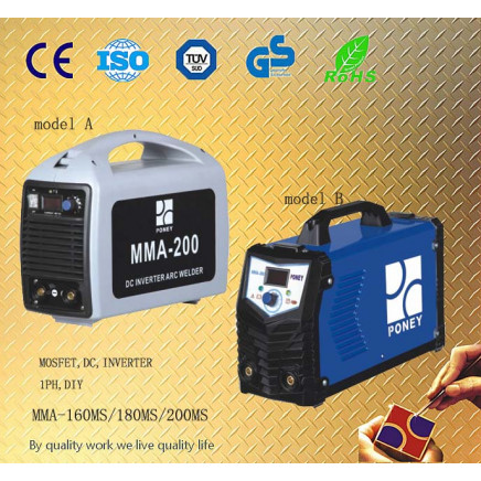 MMA DC Inverter Plastic Portable Mosfet Arc Welding Machine