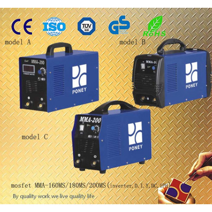 MMA Inverter Mosfet Welding Machine (MMA-160ms/180ms/200ms)
