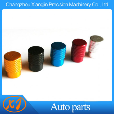 Made in China CNC Aluminium Colorful Wheel Valve Cap