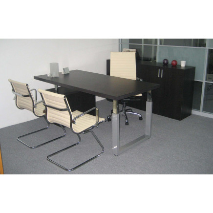 Manager Table with Metal Leg (Ve01)