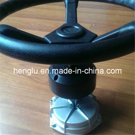 Marine Rotary Steering System with Steering Cable