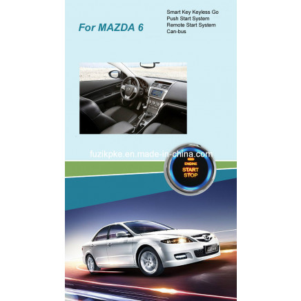 Mazda 6 Entry Keyless Go Smart Key Push Button Remote Start Can-Bus Alarm