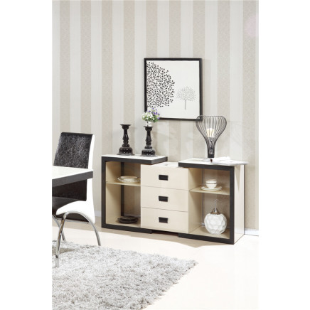 Meal Side Cabinet High Gloss Furniture (CG-118)