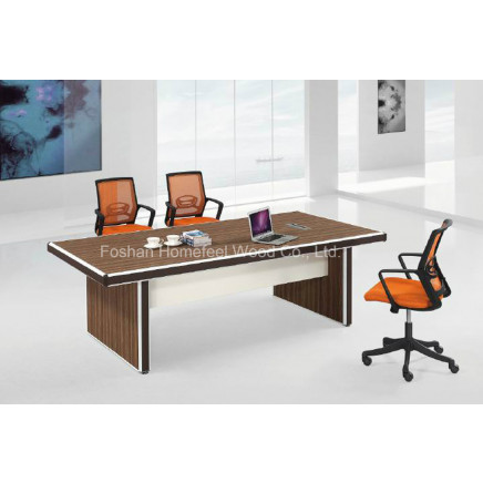 Melamine Conference Table Modern Meeting Desk Office Furniture (HF-DB024)