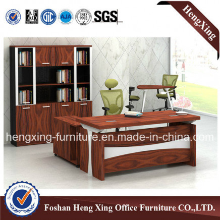 Melamine L Shape Office Furniture Executive Computer Table (HX-5N011)
