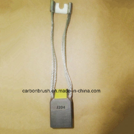 Metal Carbon Brushes for High Voltage DC Motor J204