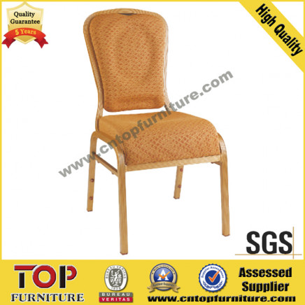 Metal Curve Seat Banquet Chair
