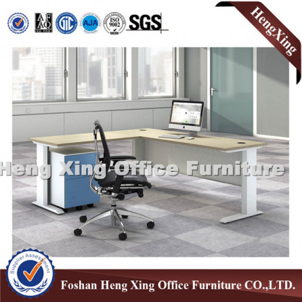 Metal Structure L Shape Manager Office Desk (HX-MT5013)