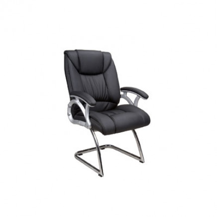 Middle Back PU Leather Office Visitor Chair (FS-8714C)