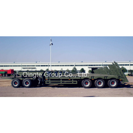 Military Use Truck Transport Semi Trailer Flatbed Semi Trailer (QDT9493TDP)
