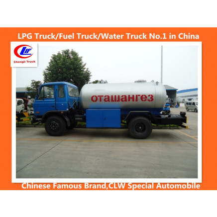 Mini 5.5 Cbm LPG Tanker Trucks 5500 Liters LPG Tank Truck