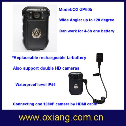 Mini Detect Record DVR for Police with 2inch LCD Screen