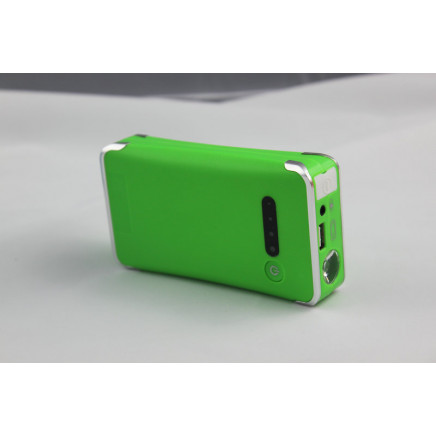 Mini Multifunction Jump Starter 8000mAh, Charging for Cars and Electronics with Colorful Optional in Green (SP-777)