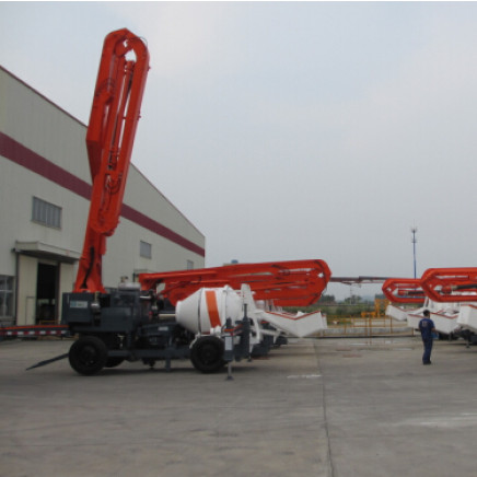 Mixer Boom Pump Concrete Mixer Machine