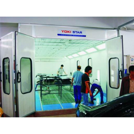Model Spray Booth Vehicle Auto Paint