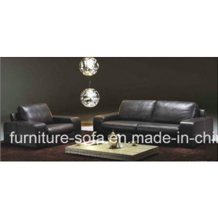 Modern 123seater Wood Frame Italy Leather Sofa (SF06)
