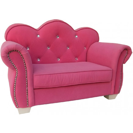 Modern Children Furniture Leather Sofa (Y-48)