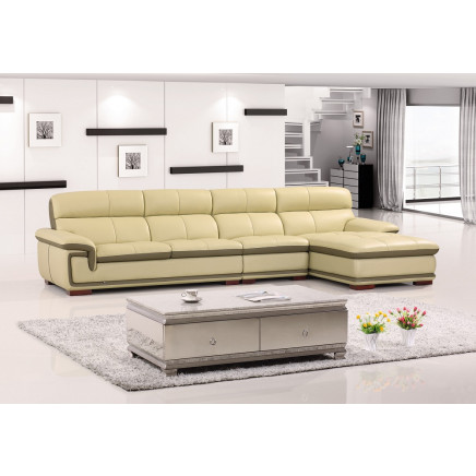 Modern Chinese Living Room Furniture Leather Sofa (B93)
