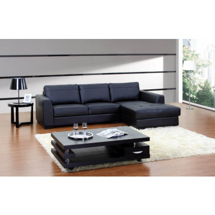 Modern Corner PU Leather Sofa (JP-sf-101)