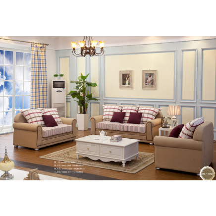 Modern Fabric Color Combinations for Sofa Set (SQL-828)