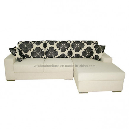 Modern Fabric Corner Sofa, Living Room Sofa (WD-6429)
