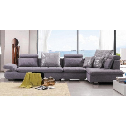 Modern Fabric Living Room Corner Sofa Furniture (RFT-106)