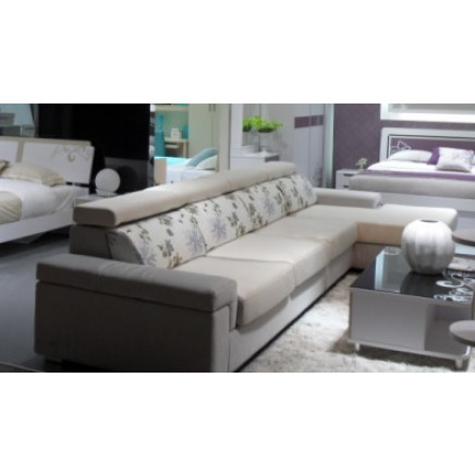 Modern Fabric Living Room Sofa Furniture (RFT-2039B)