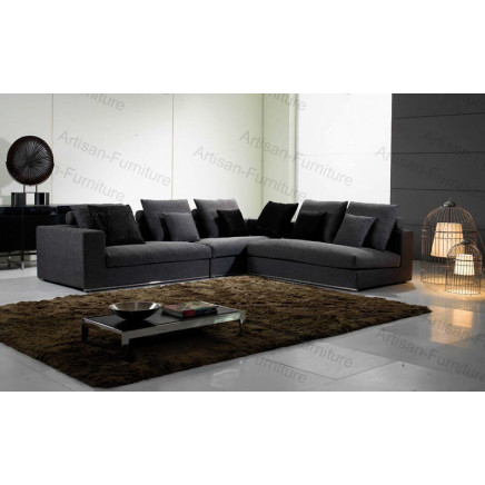 Modern Fabric Sofas/ Fabric Sofa Set/ L Shaped Sofas (JP-sf-062)
