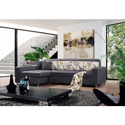 Modern Functional Corner Sofa Bed with Storage
