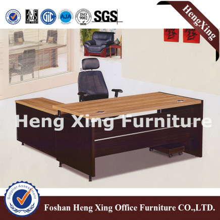 Modern Furniture Melamine Computer Table L Shape Computer Desk Hx-5n029