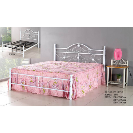 Modern Guest House Bedroom Bed (608#)