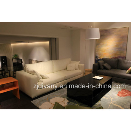 Modern Italian Modern Style Fabric Sofa Leather Sofa