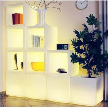 Modern LED Open Cubes/ Lighting Ice Bucket