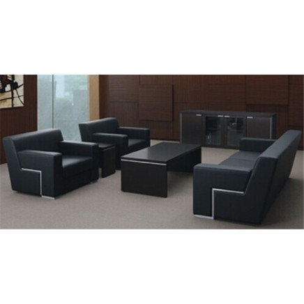 Modern Leather Combination Office Sofa