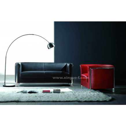 Modern Leather Sofa (A607)