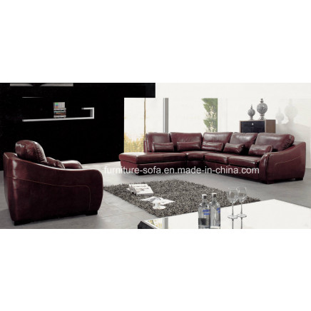 Modern Living Room Furniture Chaise Sofa Set (SO40)